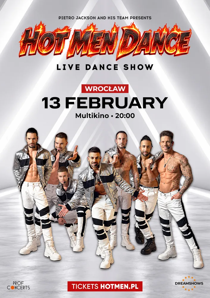 Hot Men Dance, Wrocław, 13 lutego 2027
