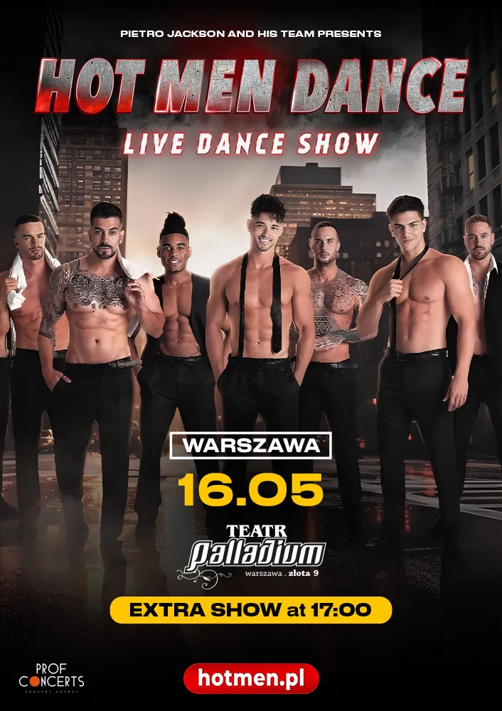 Hot Men Dance, Warszawa, 16 maja 2026