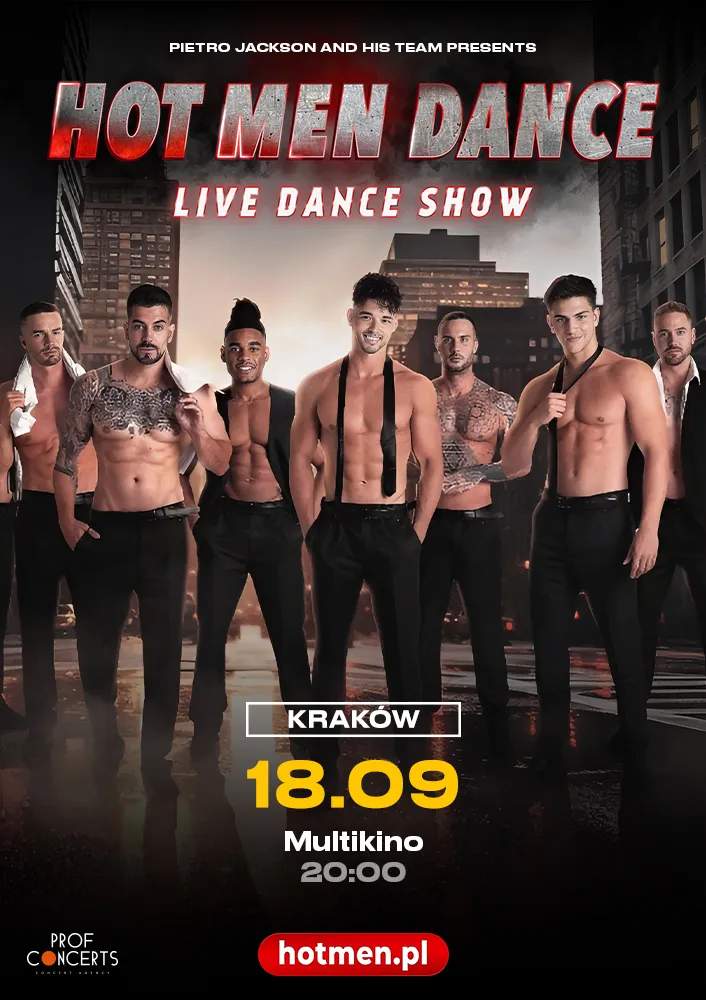 Hot Men Dance, Kraków, 18 września 2026