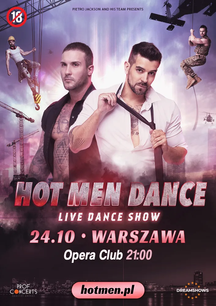 Hot Men Dance, Warszawa, 24 października 2025