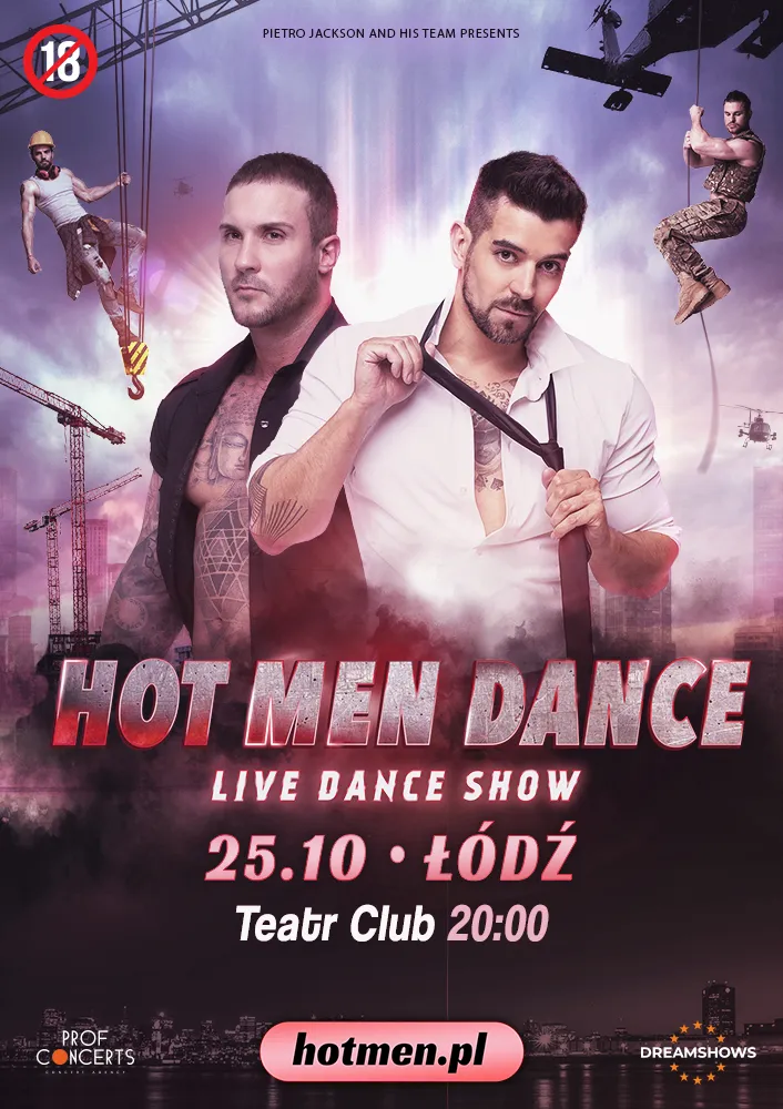 Hot Men Dance, Łódź, 25 października 2025