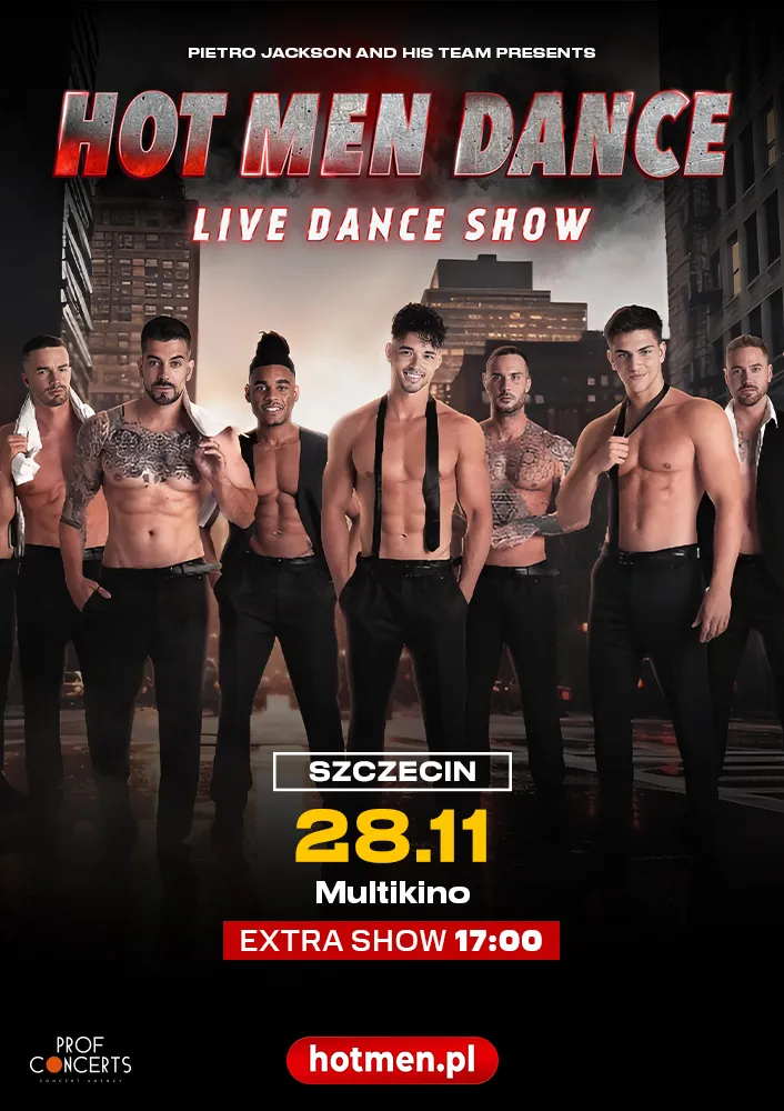 Hot Men Dance, Szczecin, 28 listopada 2026