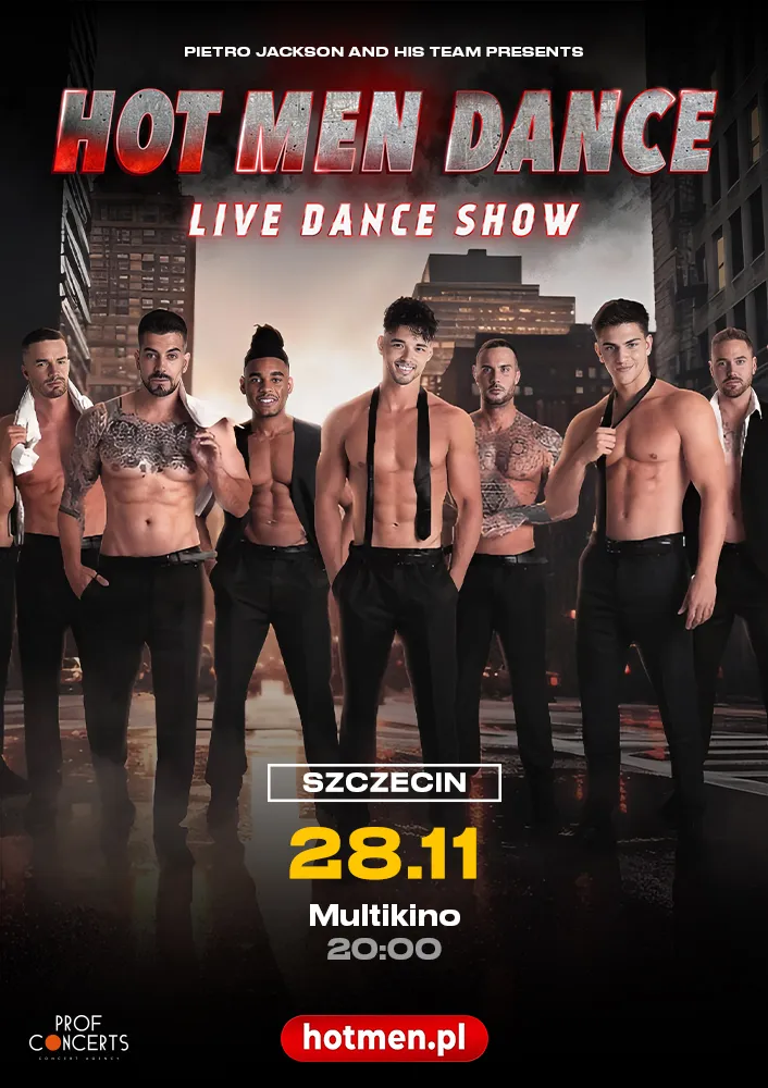Hot Men Dance, Szczecin, 28 listopada 2026